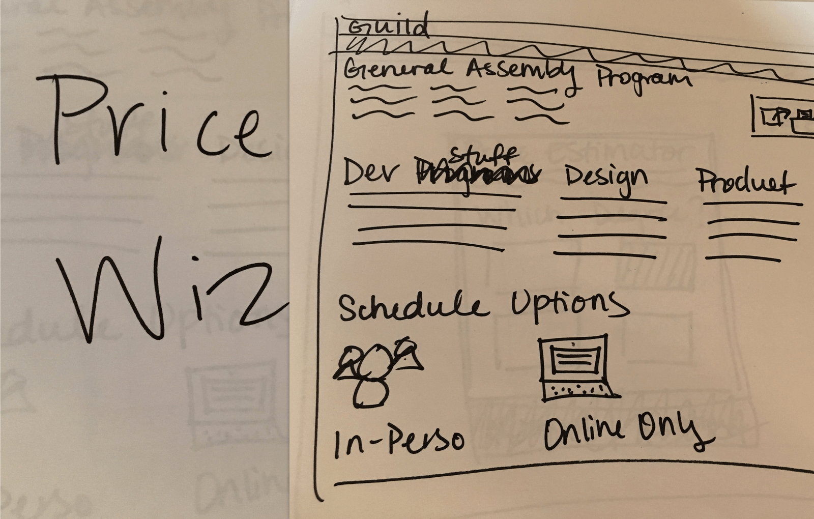 Paper prototype