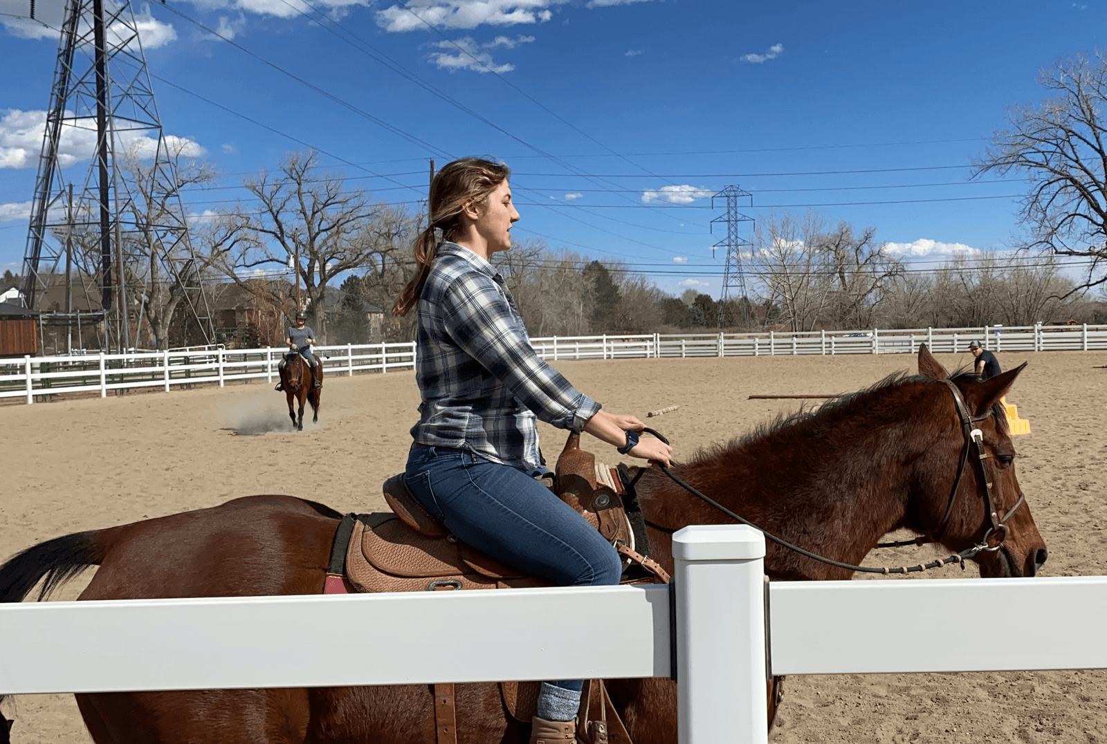Riding lesson